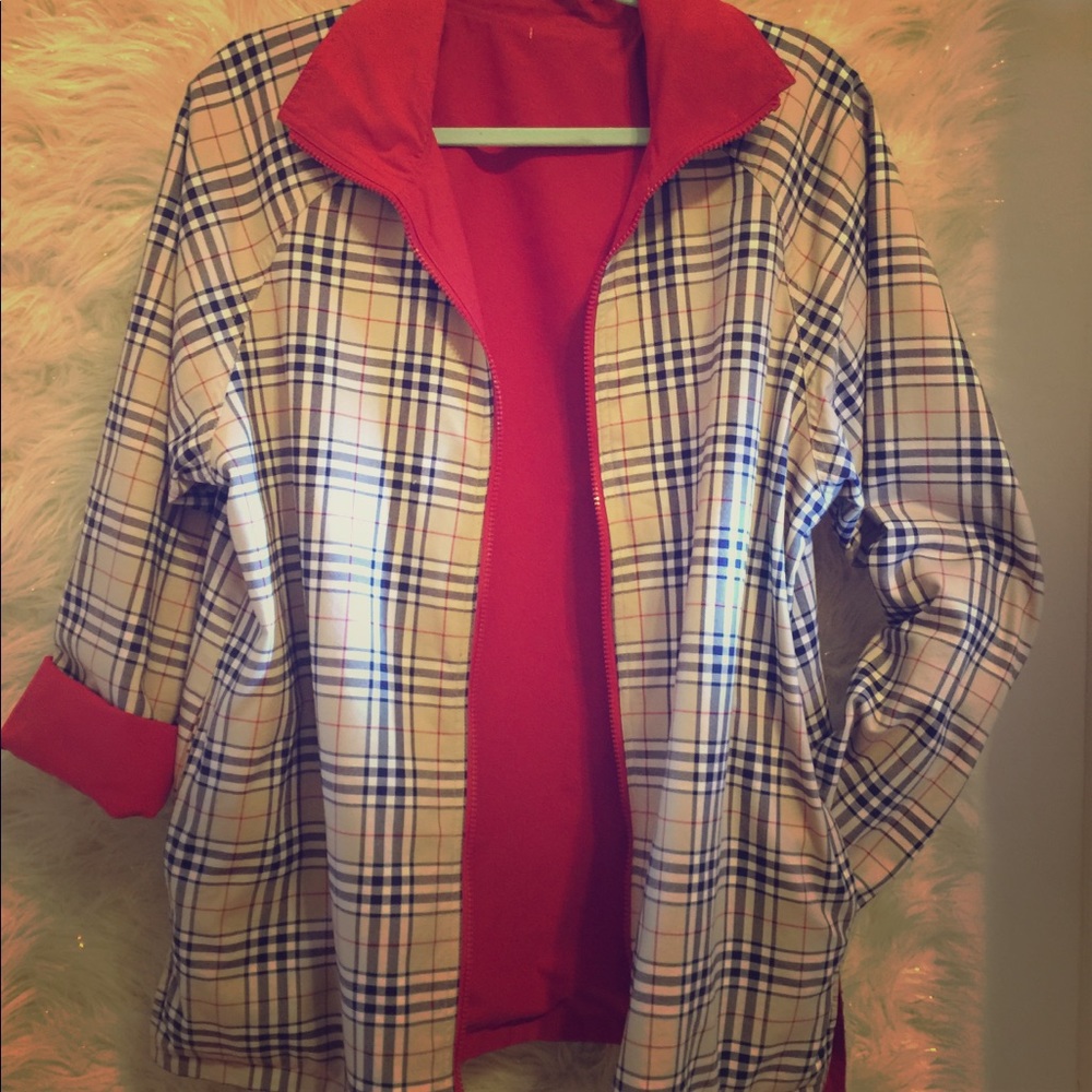 Trendy reversible jacket